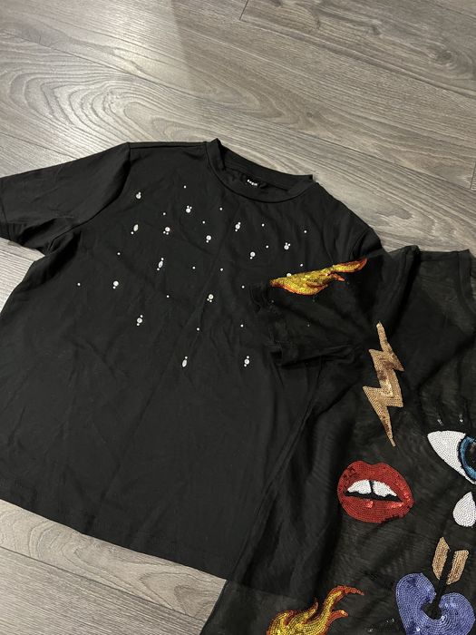 Тениски с ефектен дизайн