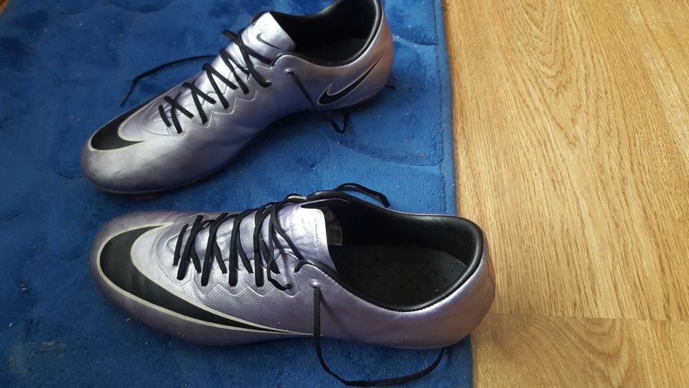 Nike Mercurial Vapor 10 chrome футболни обувки- бутонки 38.5 номе
