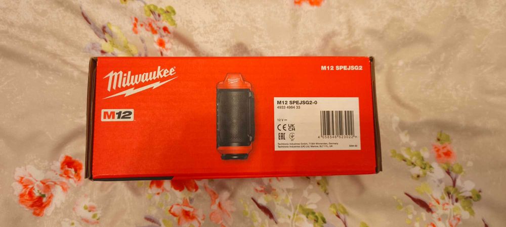 Boxa portabila cu Bluetooth Milwaukee M12 SPEJSG2-0 - Noua, sigilata