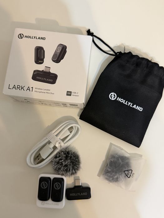 Петличка микрофон Hollyland lark A1 mini duo