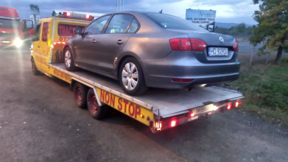 Tractari Auto Platforma Slep Transport Utilaje Grele