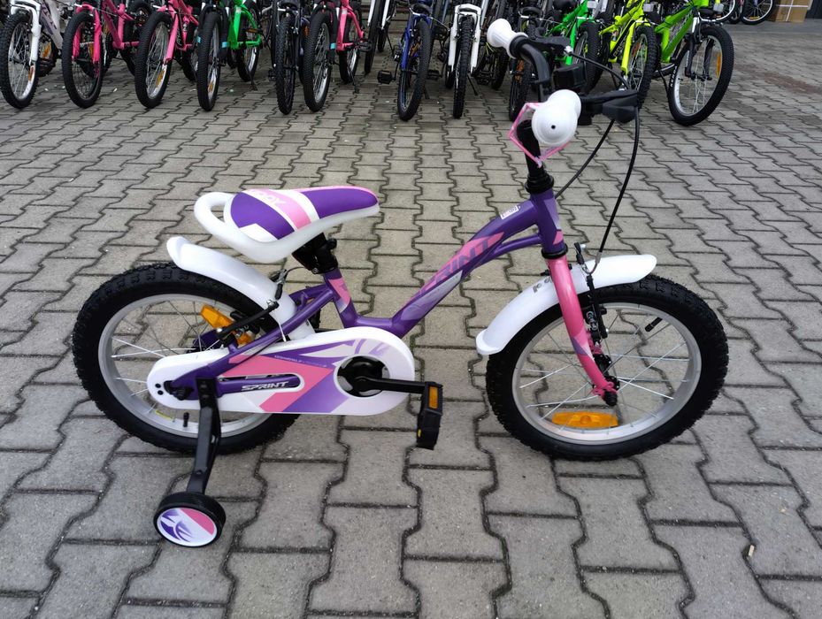 SPRINT Велосипед 16" ALICE лилав