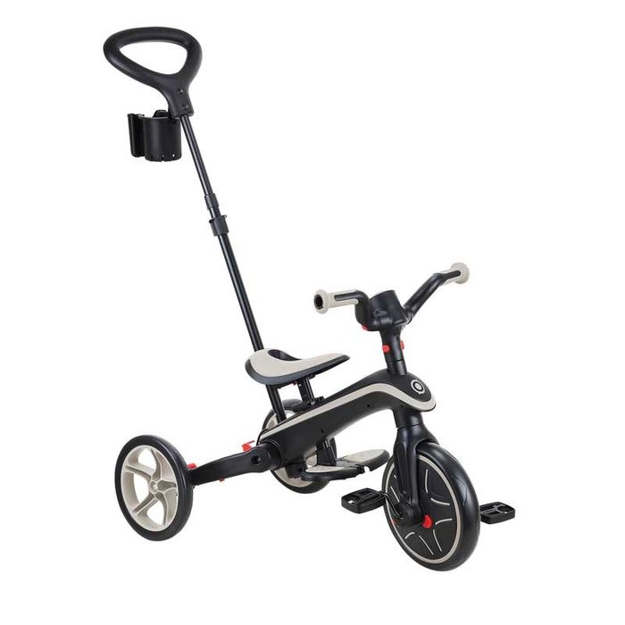 Детска триколка 4 в 1 GLOBBER EXPLORER TRIKE FOLDABLE, сгъваема – бежов цвят