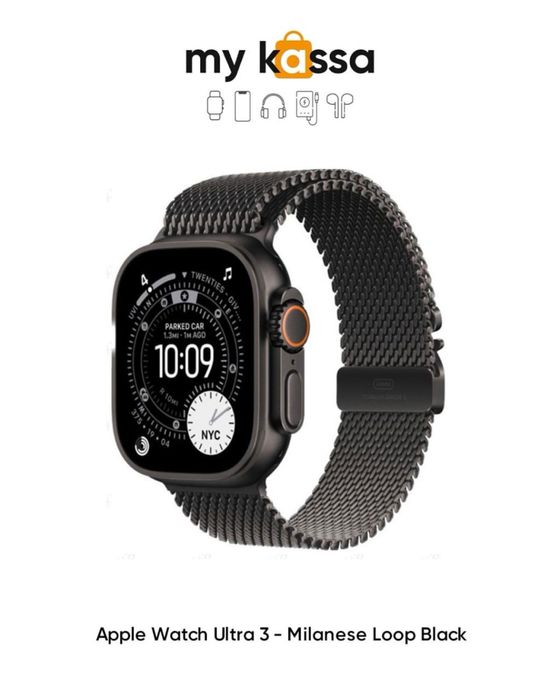 Новый•Apple Watch Ultra 3 (Milanese Loop)•доставка