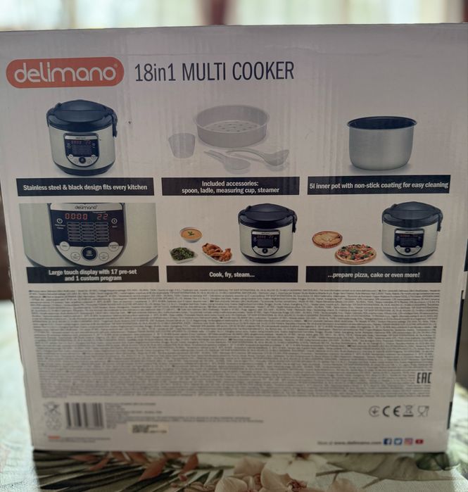 Delimano MultiCooker 18 in 1