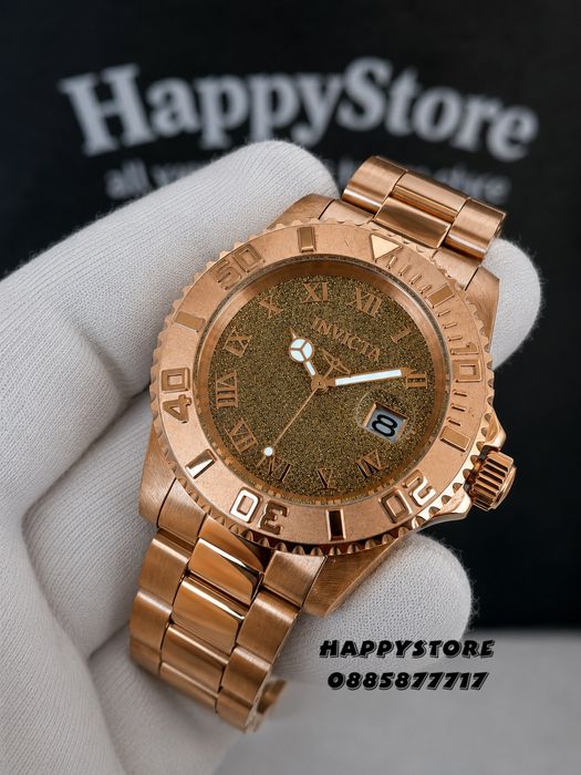 INVICTA Swiss Diamond Rose Gold 40 mm women, Инвикта нов дамски часовник