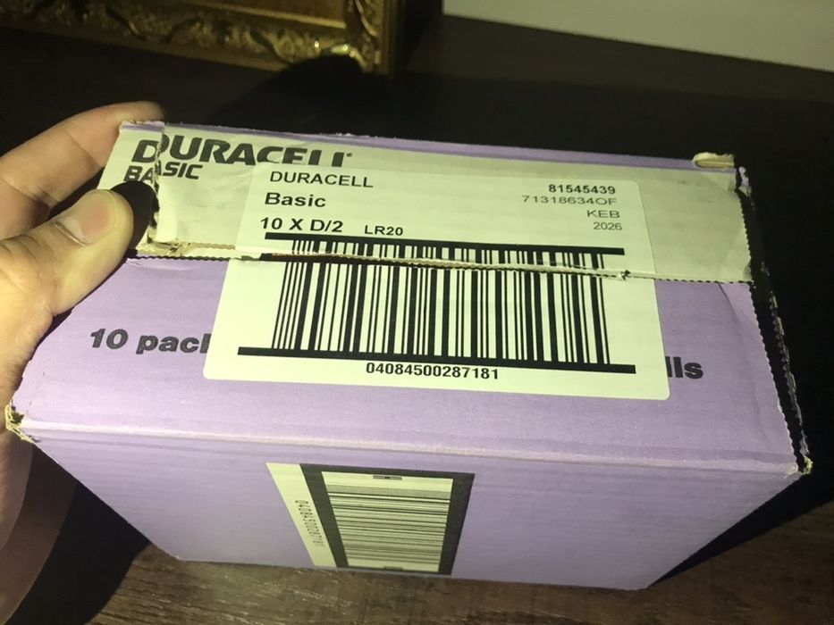 Батарейки Duracell