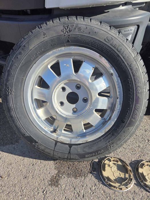 Гуми с джанти за Ауди 5*112. 195*65*15