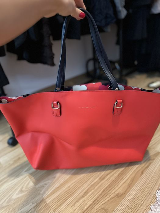 Geanta tommy hilfiger, shopper bag