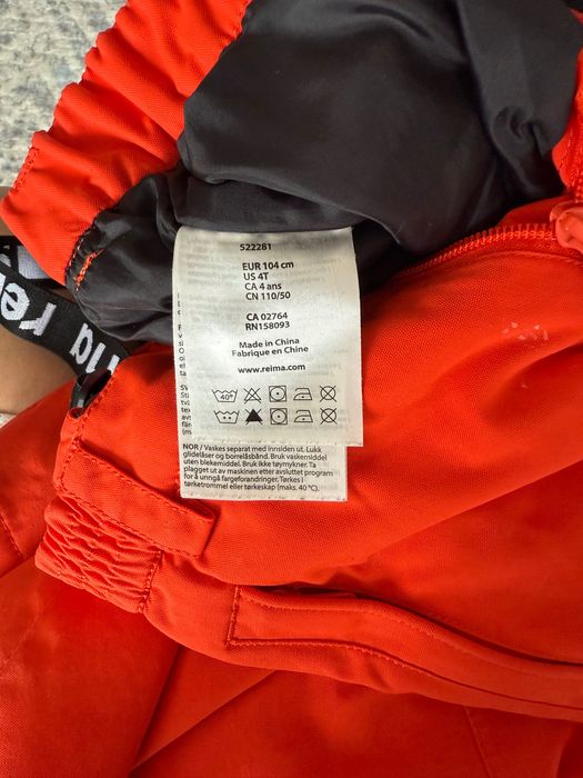 Комбинезон reima детский 4-5 лет