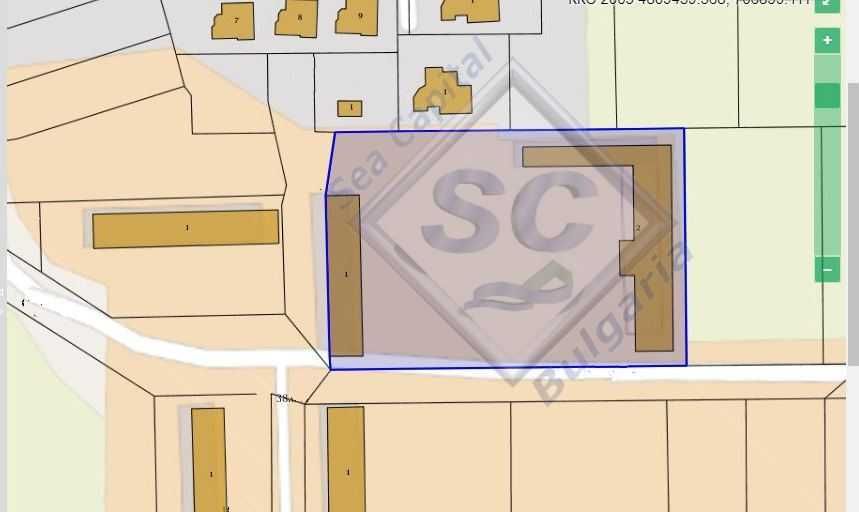 парцел за бизнес до КК Албена