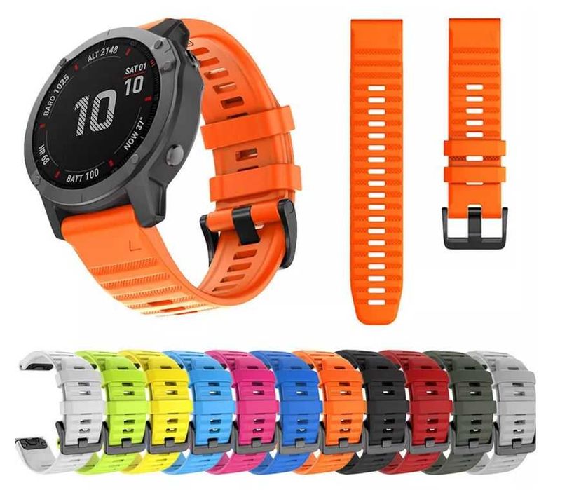Нови, висококачествени, силиконови каишки за Garmin Fenix НАЛИЧНИ !!!