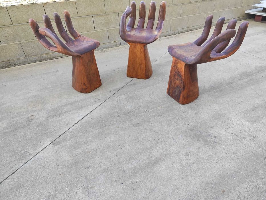 Scaune lucrate manual