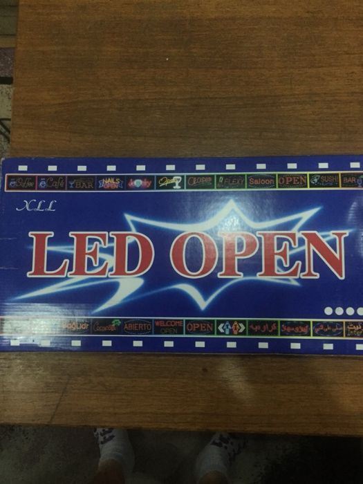 Reclama led OPEN