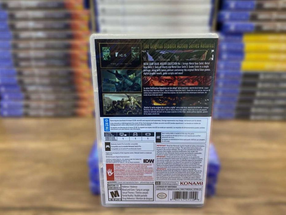 Новый Metal Gear Solid: Master Collection Vol. 1 Nintendo Switch