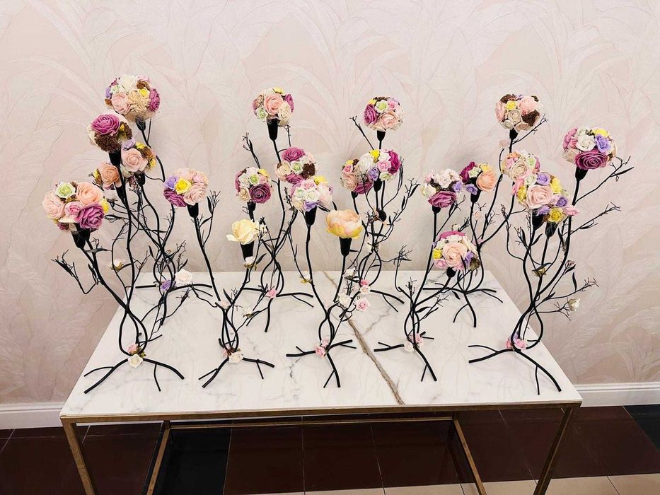 Vand ornamente florale artificiale