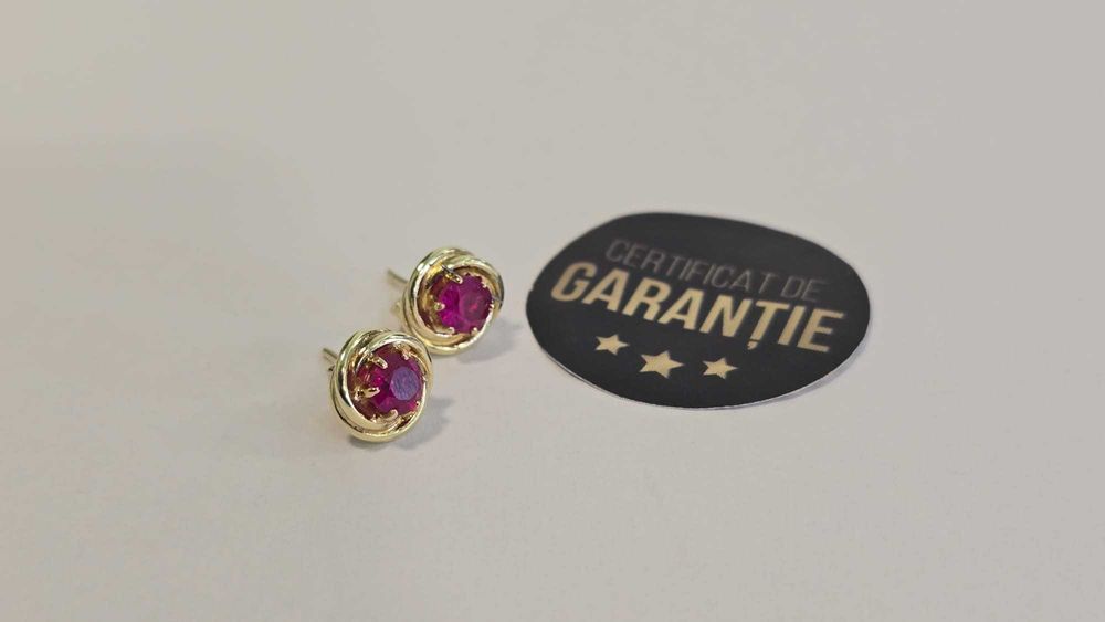 Cercei aur 14 K, 2.76 gr. (ECA 39 / b18370.3) – Garantie 2 ani