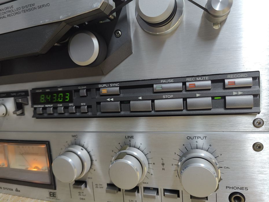 Teac X-1000R +original dust cover