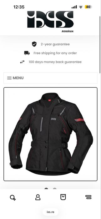 Geaca moto dama 2xl ca noua