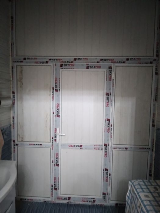 Пластик есiк терезе витраждар