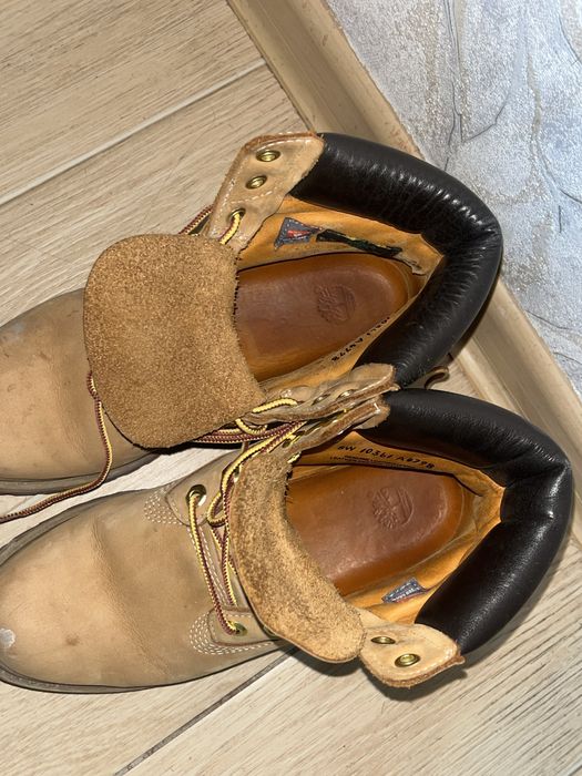 Ботинки Timberland бежевые | Оригинал | Б/у