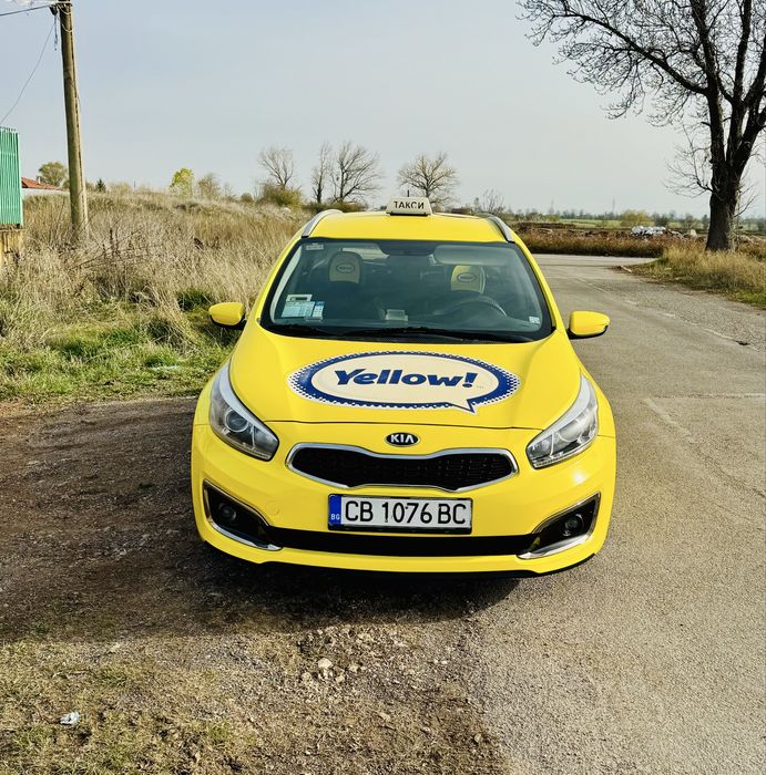 Kia Ceed 1.4 101 к.с фейс работещо такси към Yellow