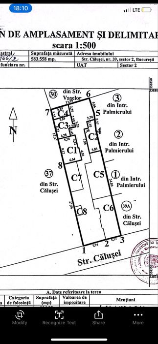 Teren cu casa demolabila