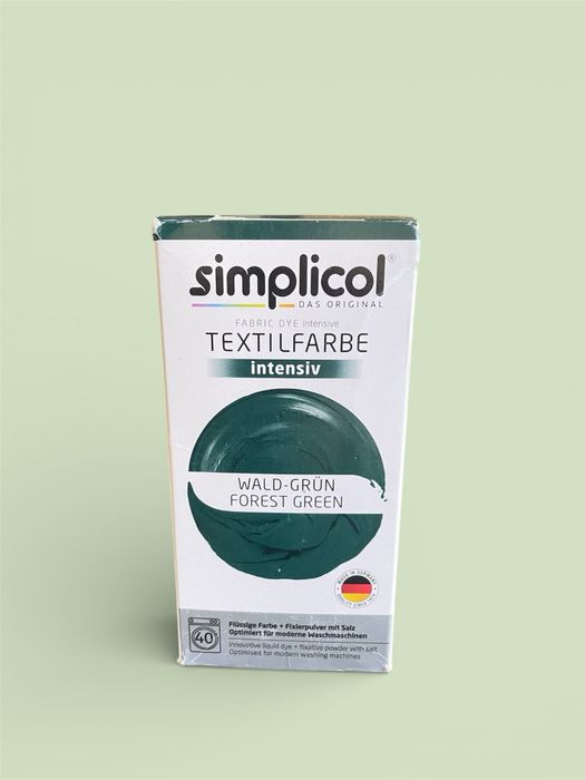 Vopsea haine Simplicol Intensiv - Culoare Forest Green (Verde Pădure)