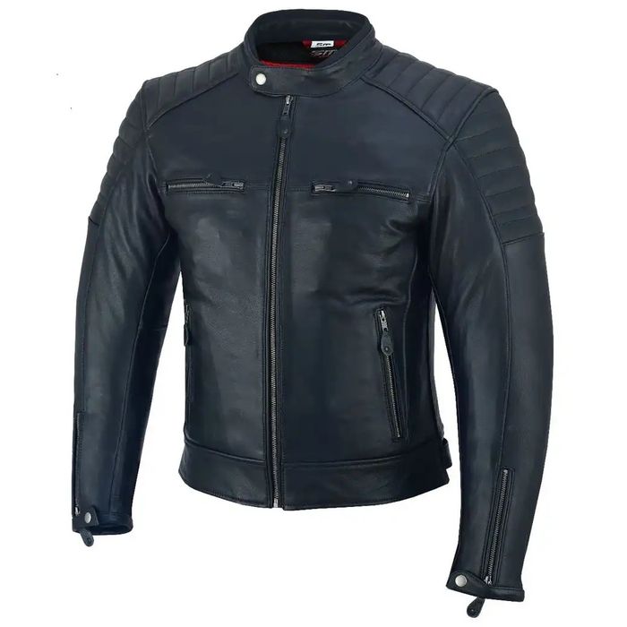 Geaca moto din piele naturala SM Curtis mărimea S, M, L, XL, 2XL Noua!