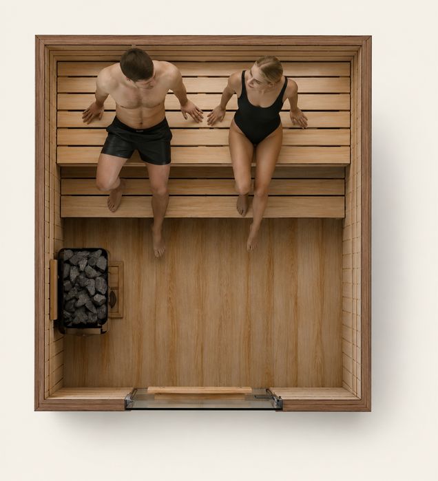 Sauna Finlandeza Premium - construita dupa principiile unei saune finlandeze autentice