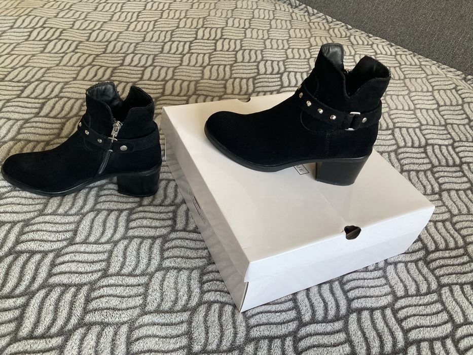 Botine damă negre