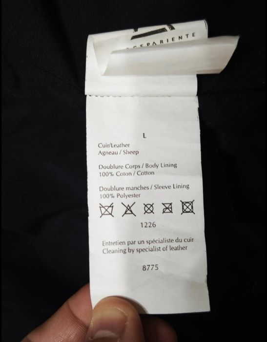 Geaca piele oaie Serge Pariente