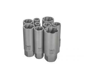 Вложки - екстрактори за отвиване на повредени болтове  6-19мм к-т 11ч