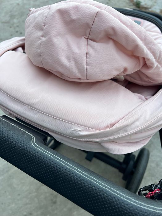 Бебешка количка Cybex E-Priam platinum.