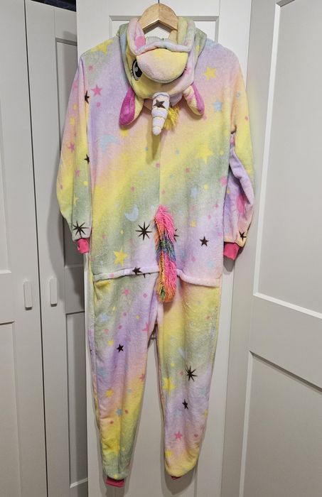 Salopeta pufoasa Unicorn, marimea M