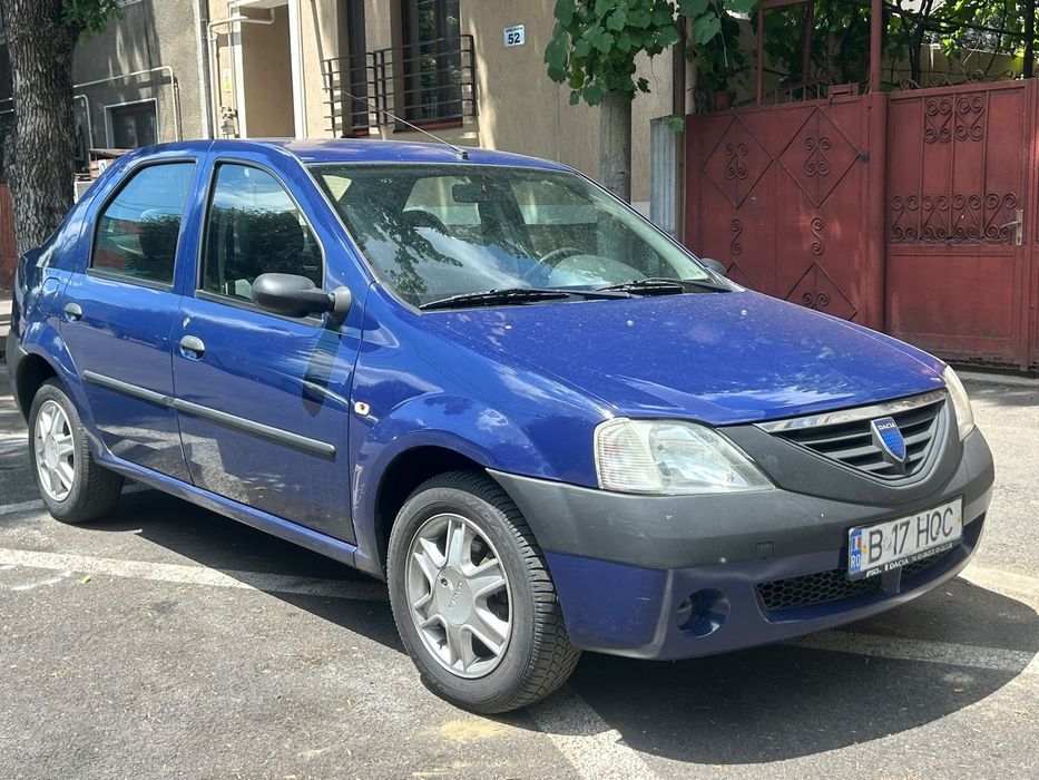 Dacia Logan 2006 1.5 L diesel model AMBIANCE km absolut reali unic proprietar pensionar fara rugina merita vazuta accept orice test