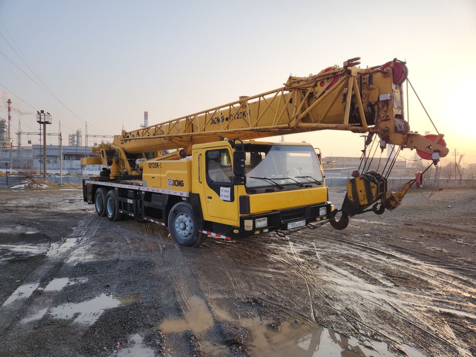 Автокран 25т. Услуги