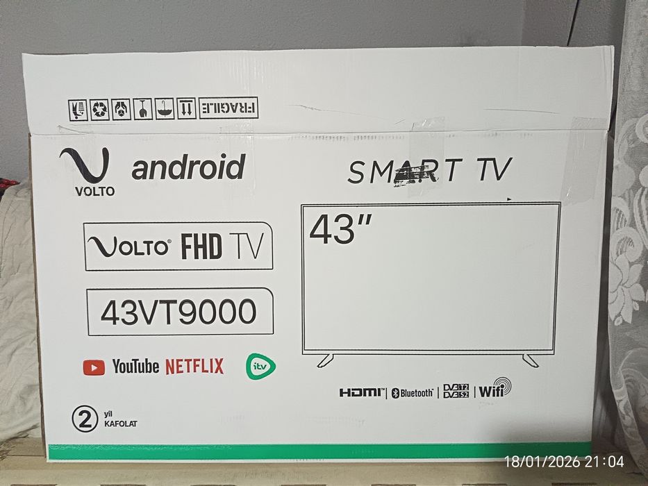 Smart tv 43 куплено недавно