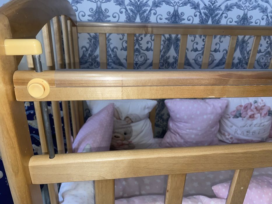 Кровать детская манежка