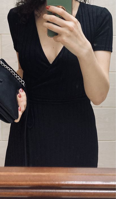 Rochie scurta Zara neagra, marimea S