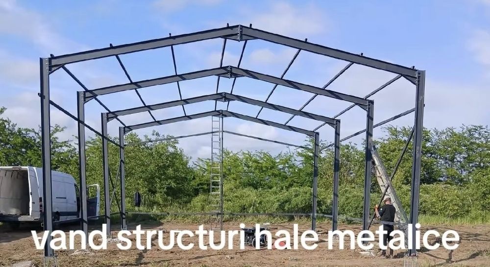 Vand si fac hale structuri metalice