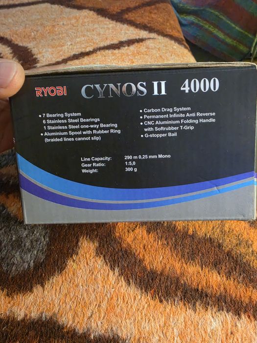 Макара Ryobi canos ll 4000