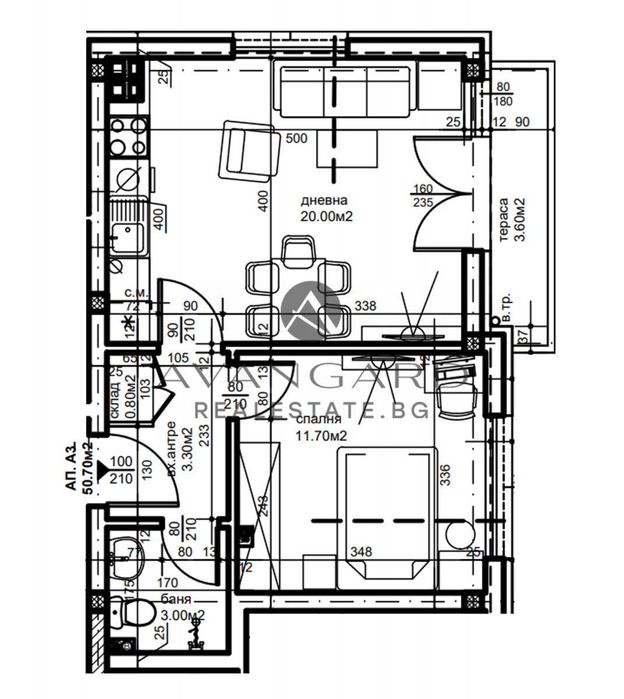 Продава се Двустаен апартамент в Пловдив, Прослав - 62 кв.м за 598 €/кв.м - Снимка #5