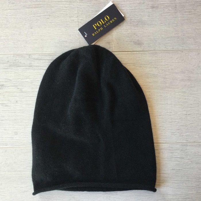 НОВА 100 % оригинална черна зимна шапка на POLO RALPH LAUREN от САЩ