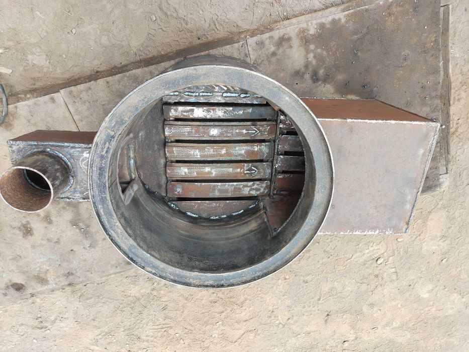 Печка для баний из дисков