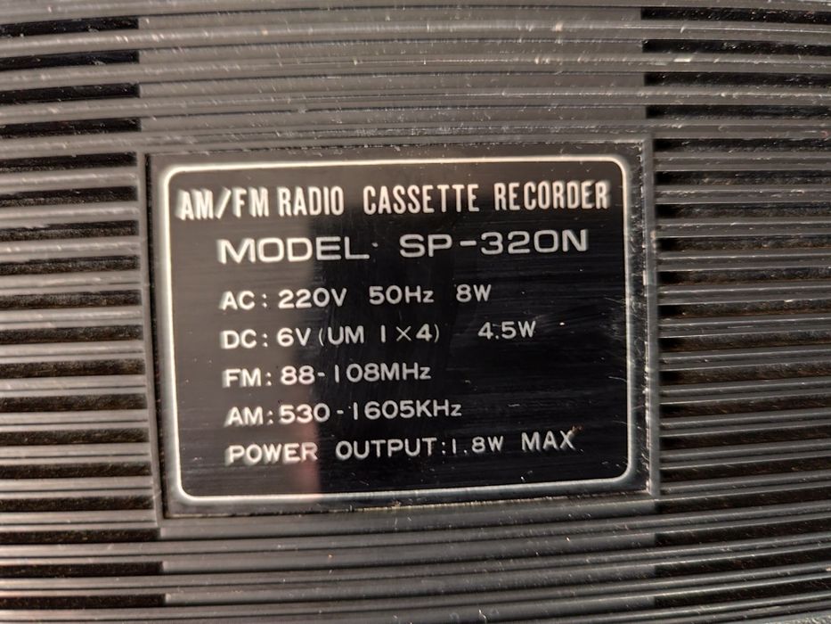 Radio casetofon Samsung