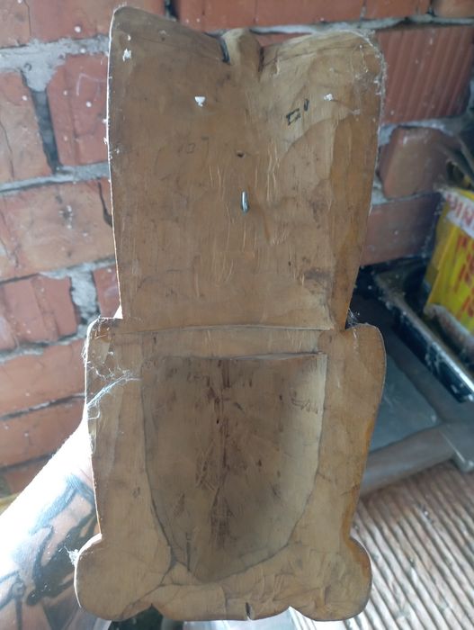 Tablou vechi și mască lemn