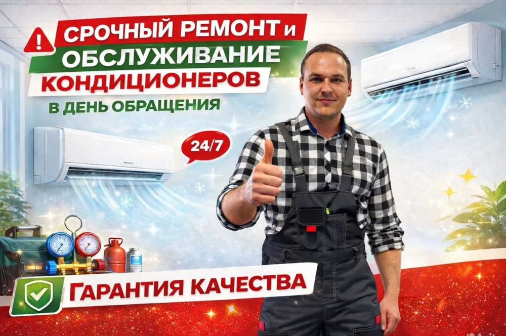 Ремонт кондиционеров профилактика и заправка фреоном