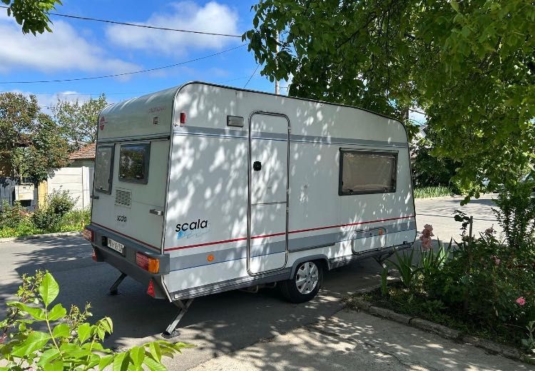 Rulota / caravana Burstner import Olanda,stare buna.