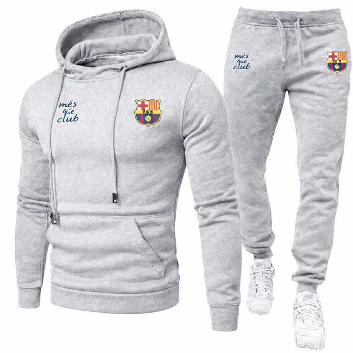 Спортен екип/комплект суичър и долнище BARCELONA БАРСЕЛОНА - 4 цвята!